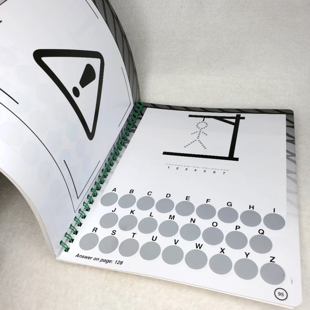 New! Brain Games Hangman Puzzles Book